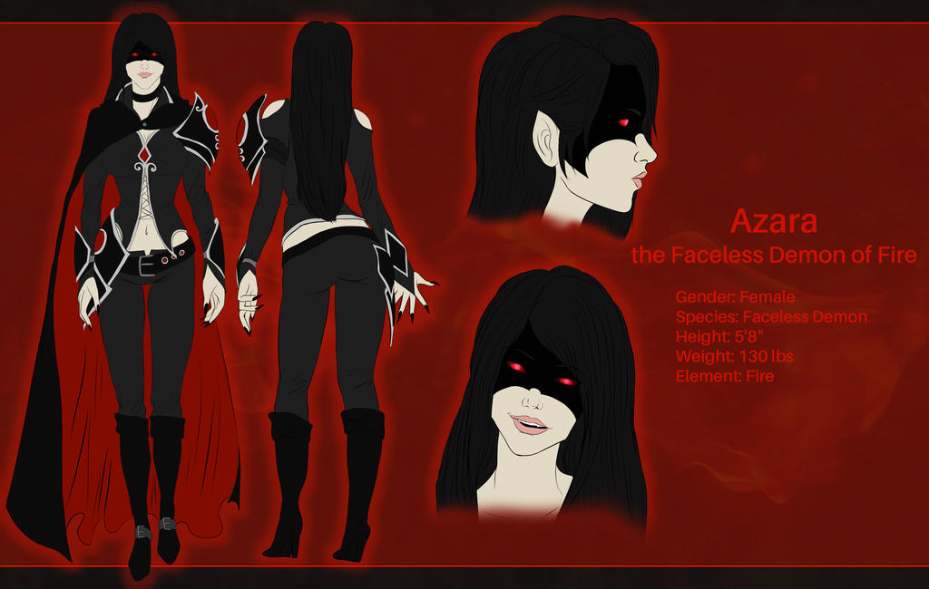 Azara Emami Azara Reference Sheet by melina678 on DeviantArt