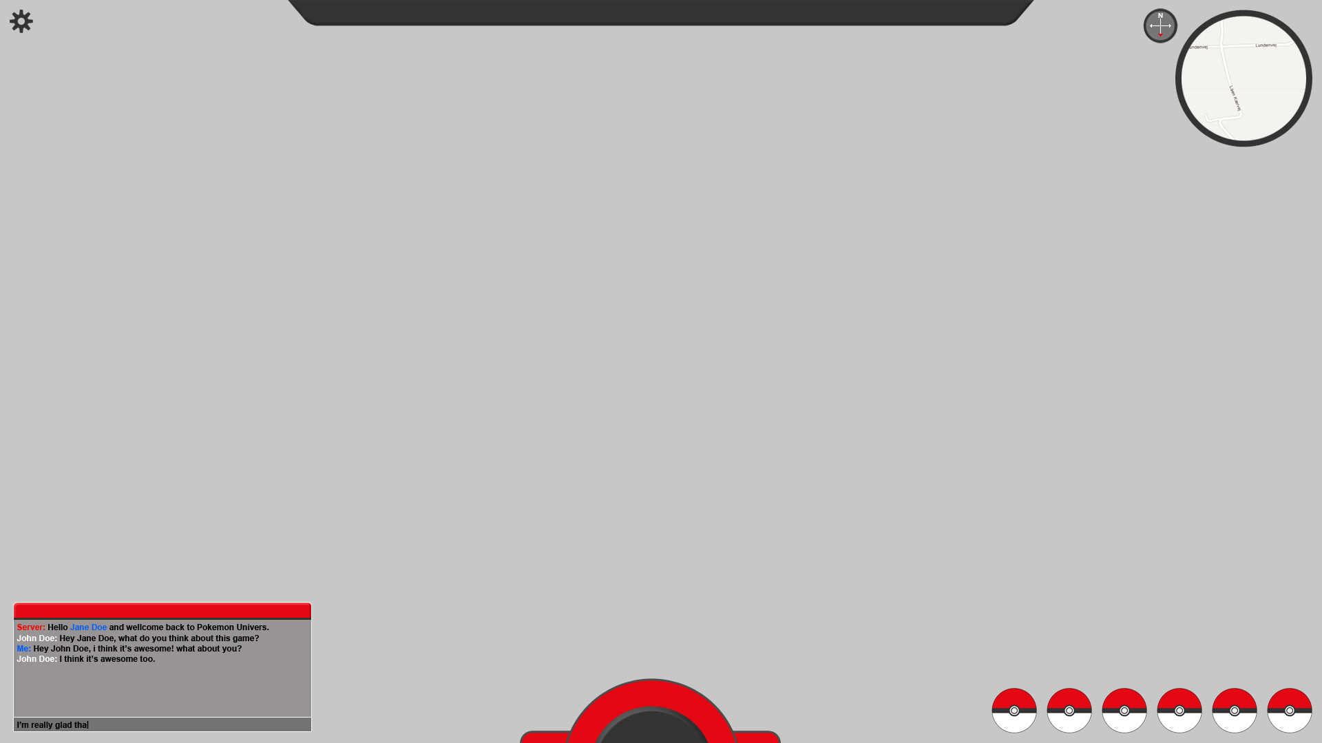 Pokemon MMORPG Interface by BluedragonCJ on DeviantArt