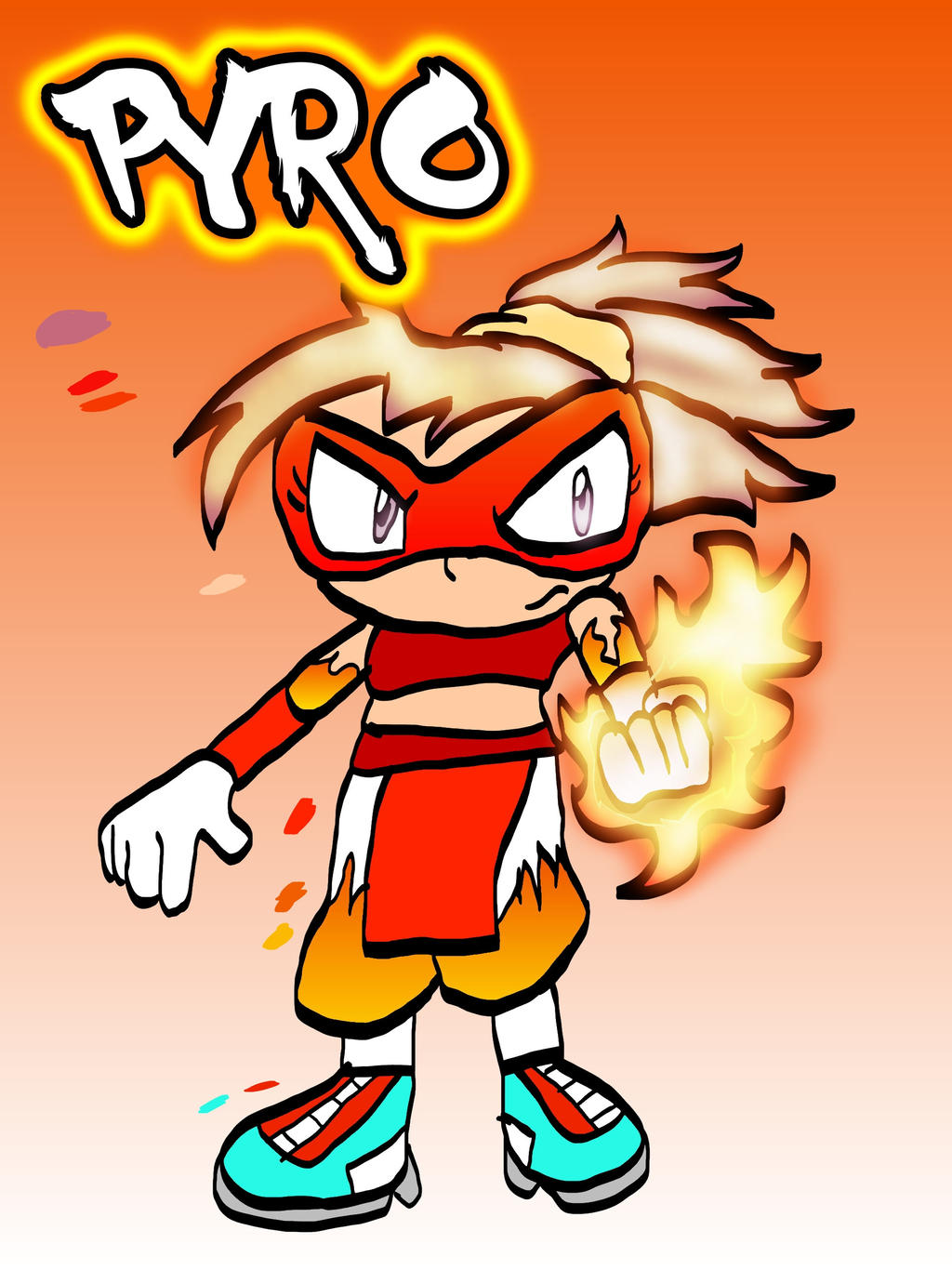 Pyro Mha Pyro by SUPERWILL871 on DeviantArt