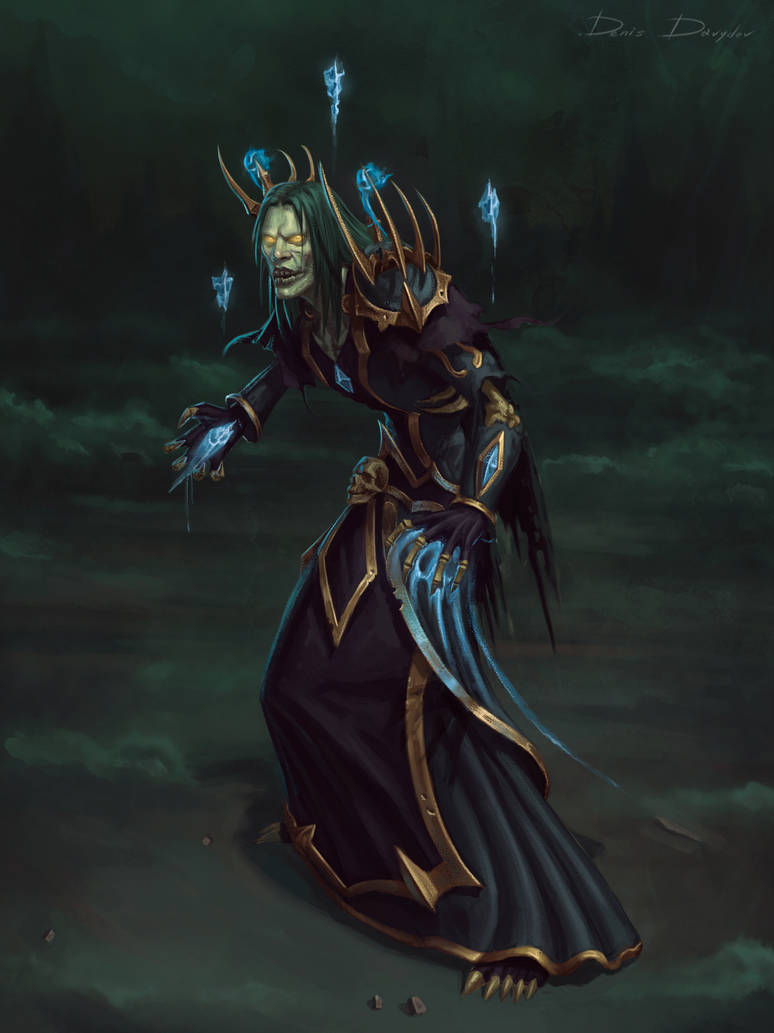 Undulate Mage Undead mage by Neuntoterx on DeviantArt