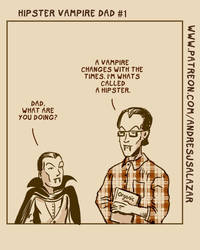 Vampire Hipster Dad #1