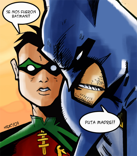 batman and robin bad day