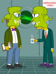 Rigelian Smithers and Burns