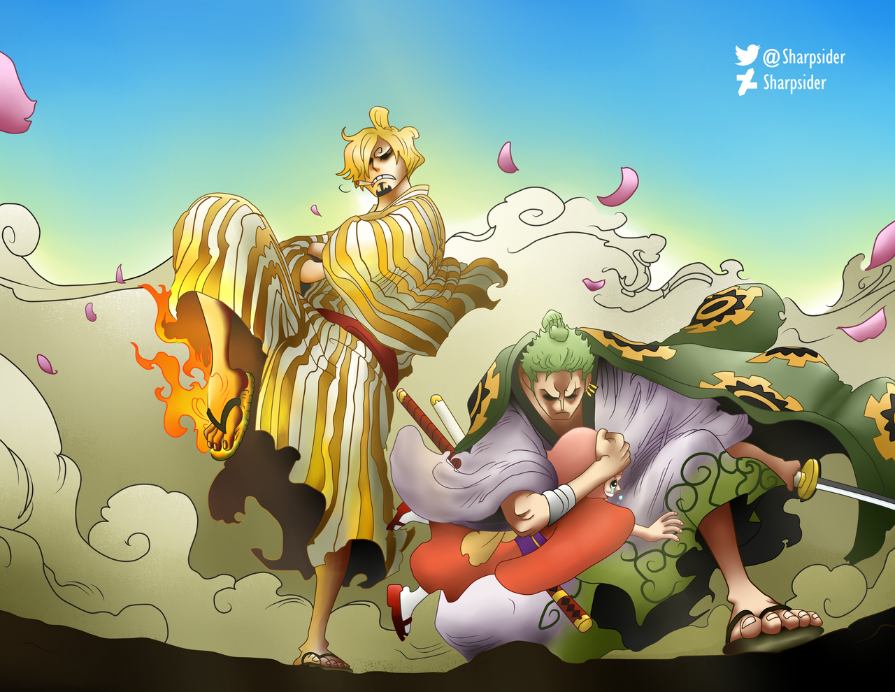 Sangoro And Zorojuro From Chapter 943 By Sharpsider On Deviantart Sangoro And Zorojuro From Chapter 943 By Sharpsider On Deviantart