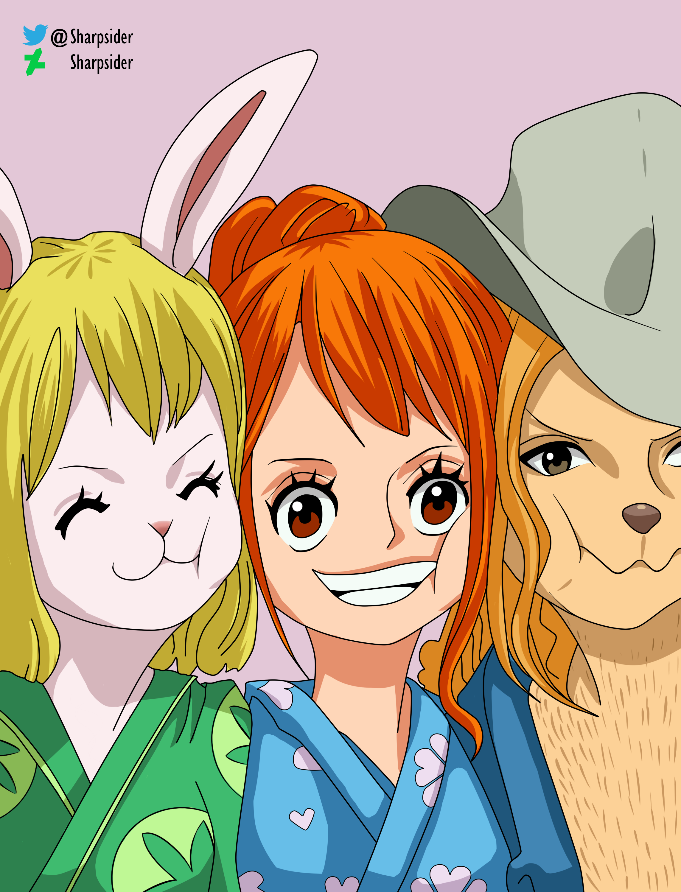 Nami Carrot And Wanda From Chapter 959 By Sharpsider On Deviantart Nami Carrot And Wanda From Chapter 959 By Sharpsider On Deviantart