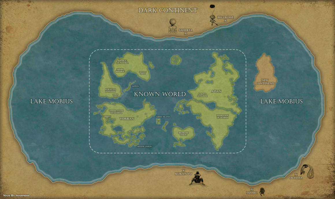 Carte Du Monde Hunter X Hunter Hunter X Hunter World Map – Topographic Map of Usa with States