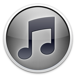 Grey iTunes Icon