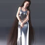 diNorian - Mirabelle Silver Dress (dA)