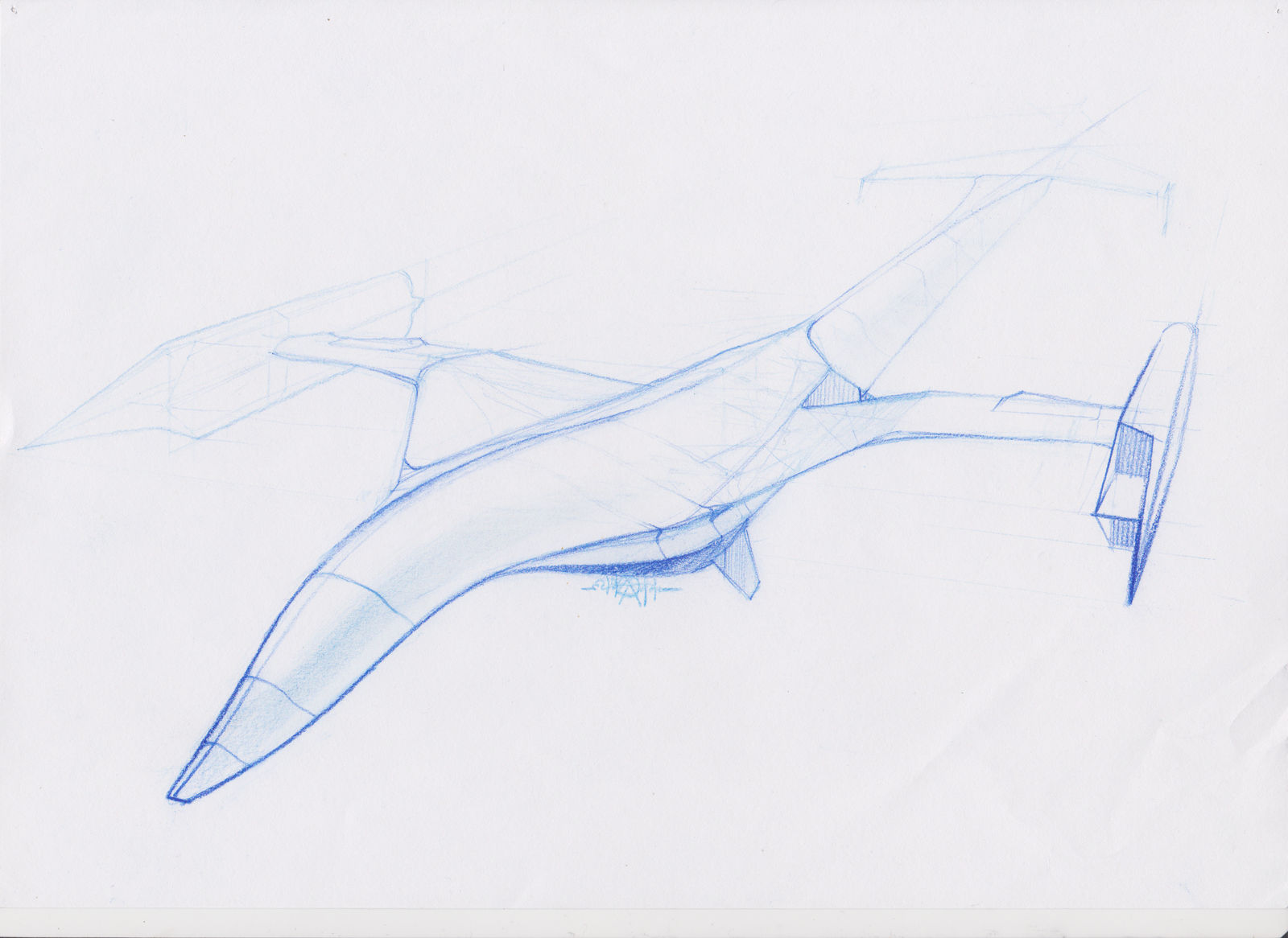 Fantasy VTOL sketch by OoMDCToO on DeviantArt