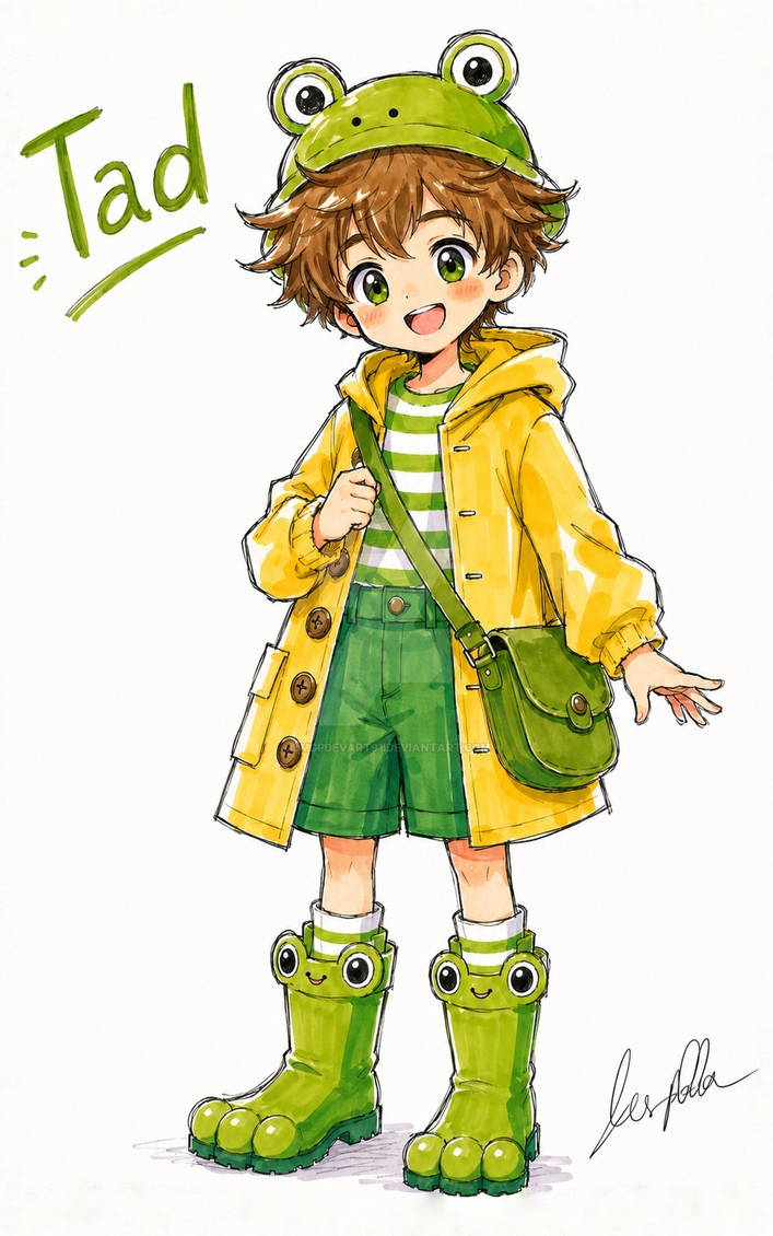 Tad Running Tad ~ Clean and Colored ~ Finished by JMGPDevArt91 on DeviantArt