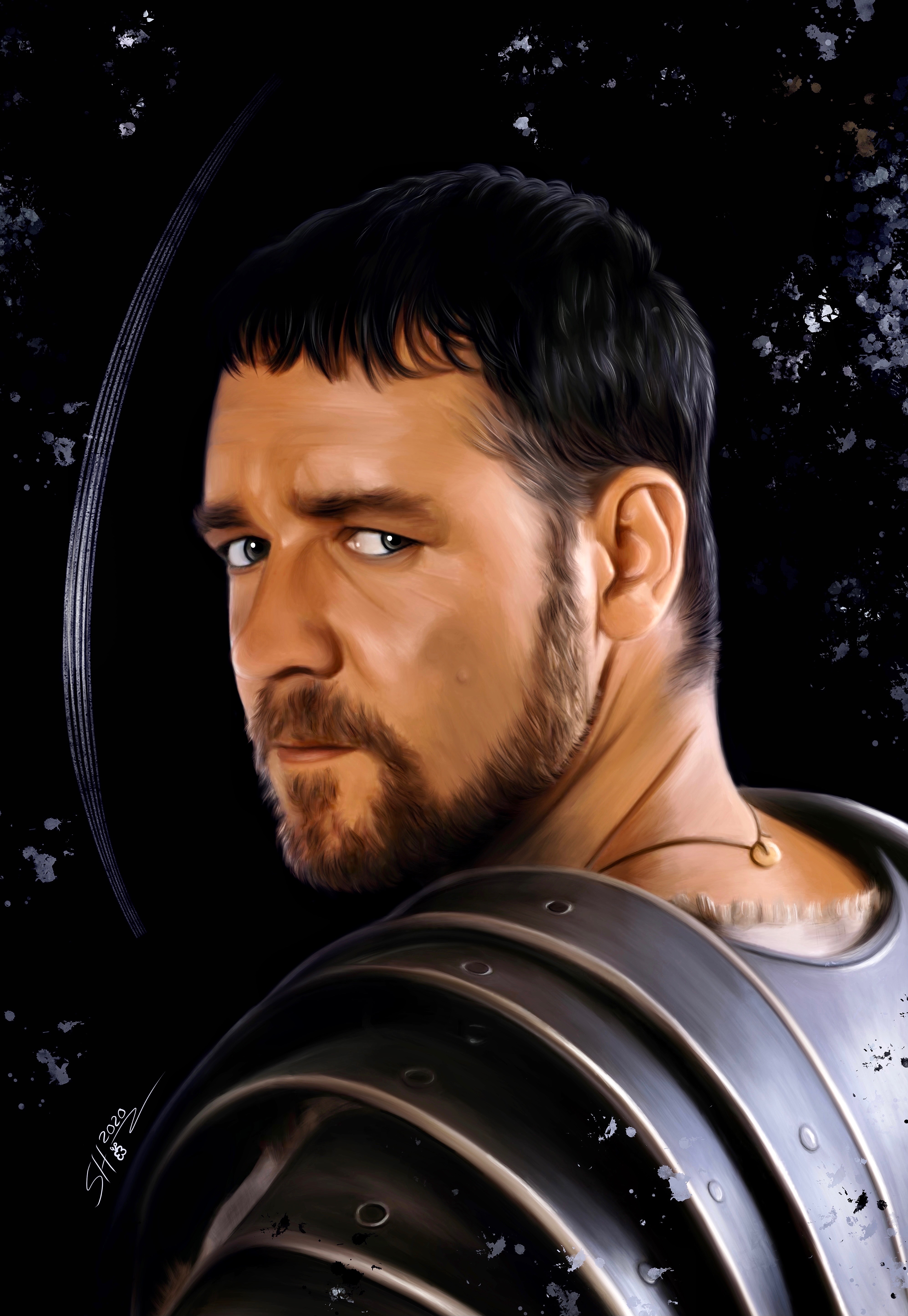 Russell Crowe Maximus Gladiator By Larkistin89 On Deviantart