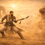 Desert fight