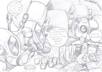 blitzwing and lugnut scribbles