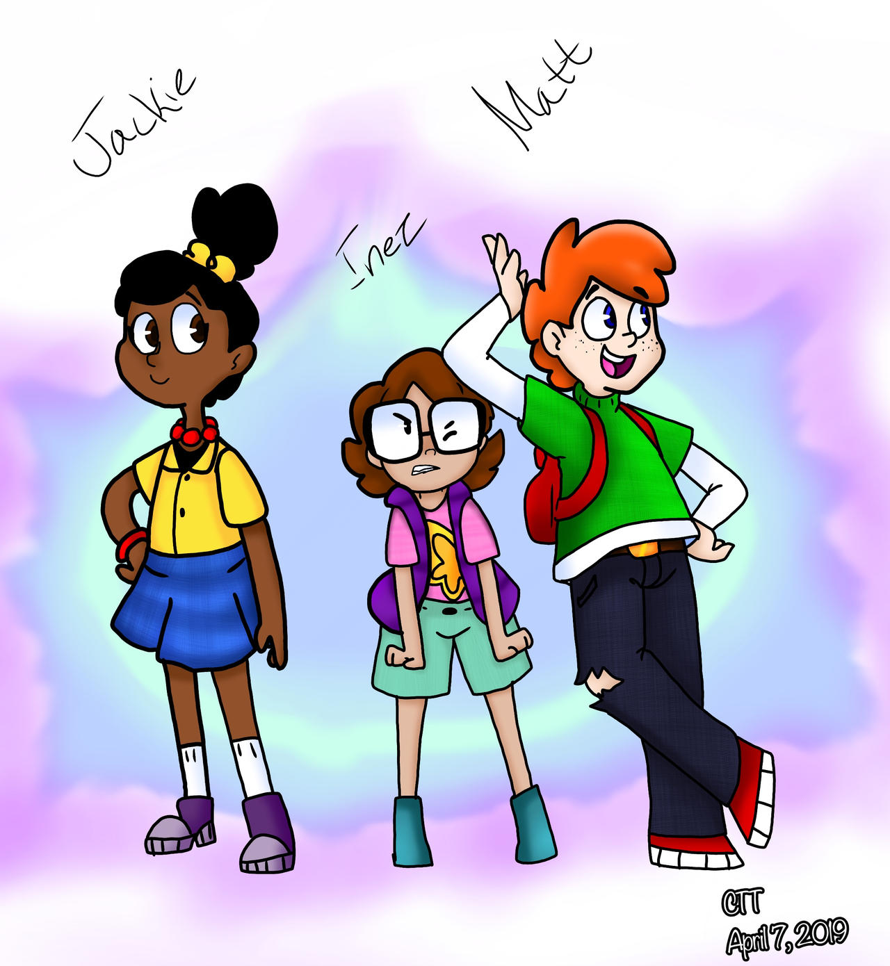 Cyberchase Redesigns: The Kids by CerberusTheTerrible on DeviantArt