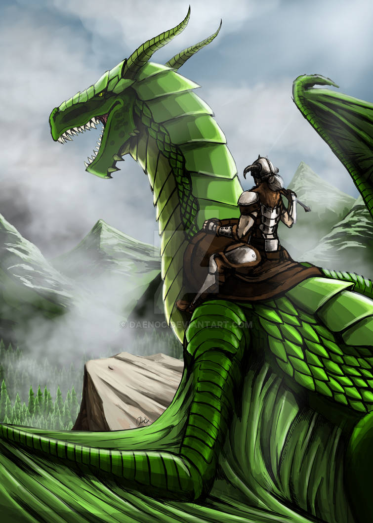 Wyvern Dragon Rider by Daenoc on DeviantArt.