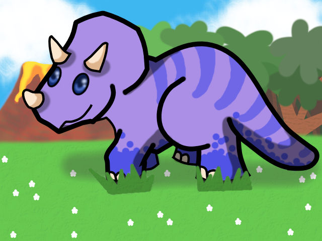 Cute Triceratops By Sibigtroth On DeviantArt cute-triceratops-by-sibigtroth-on-deviantart