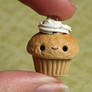 Kawaii Clay Cupcake Charm