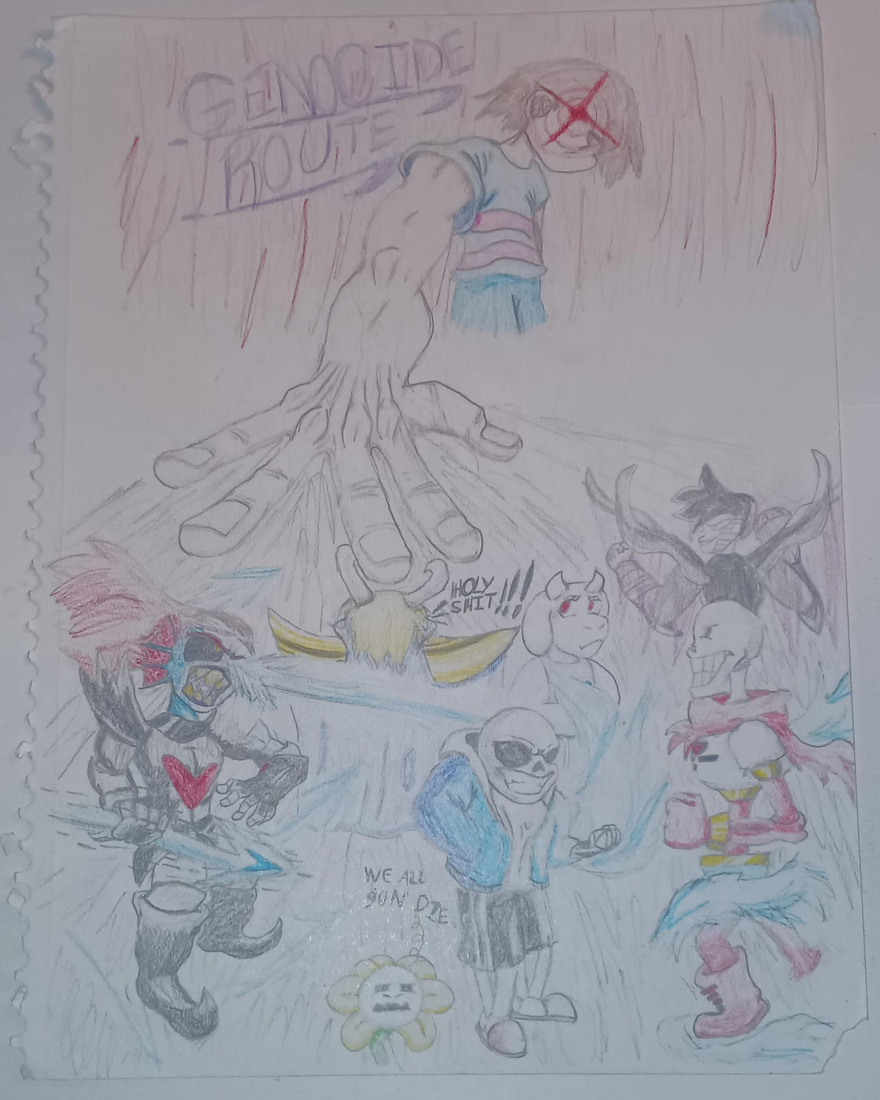 Undertale drawing by MrAllAwesome1 on DeviantArt