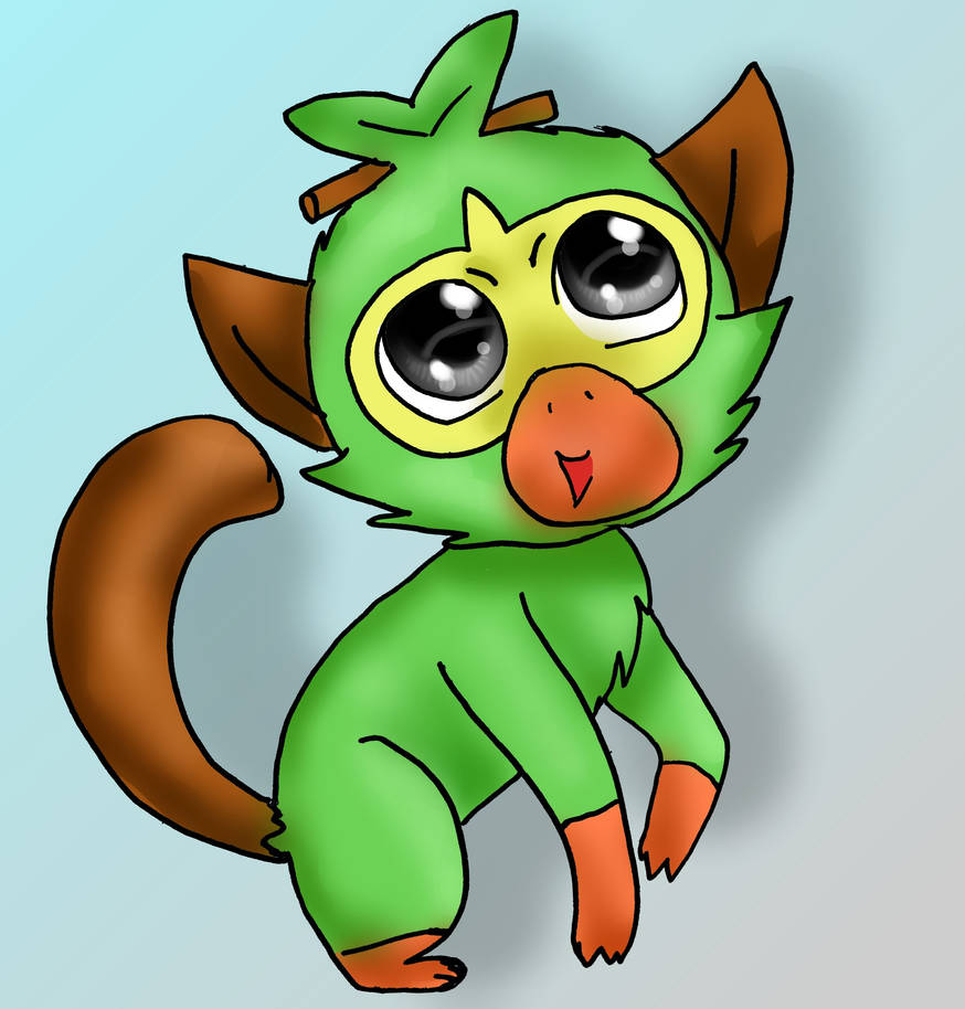 Grokey Face Grookey by Beagle012 on DeviantArt