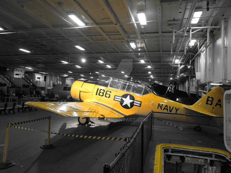 Tour in USS Midway - Yellow Toy