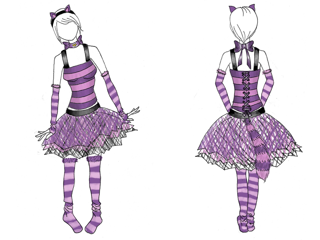 Cheshire Cat Costume design