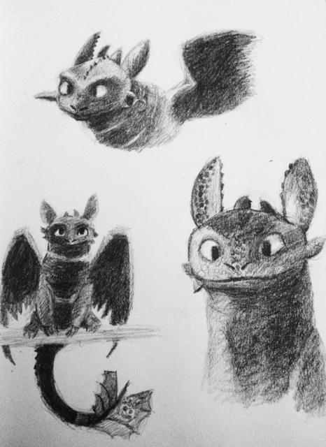 Toothless Doodles by Brigid25 on DeviantArt