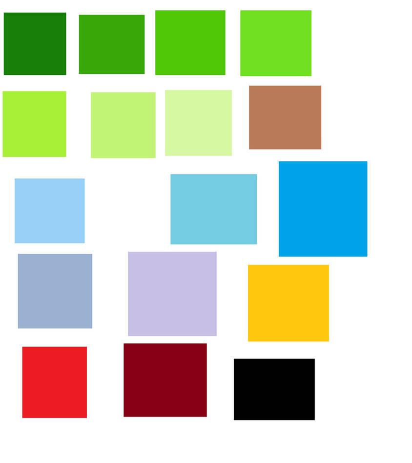 Colors for pokemon regions by fakemon123 on DeviantArt