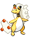 Mega Ampharos Sprite by fakemon123