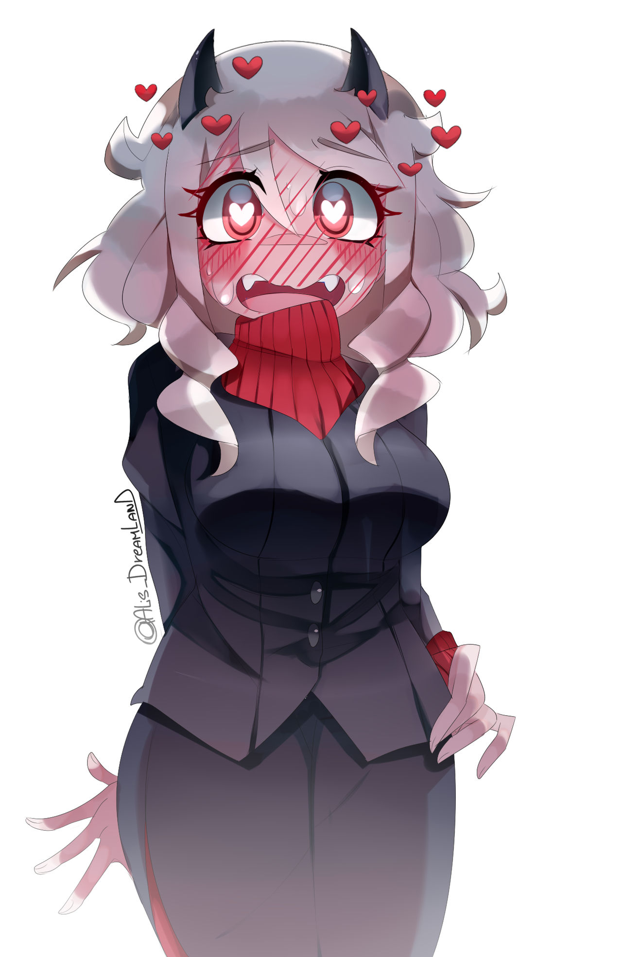 Modeus Modeus, The Lustful Demon | Helltaker by AlisDreamland on DeviantArt