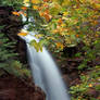 Waterfall at Lake Plastira