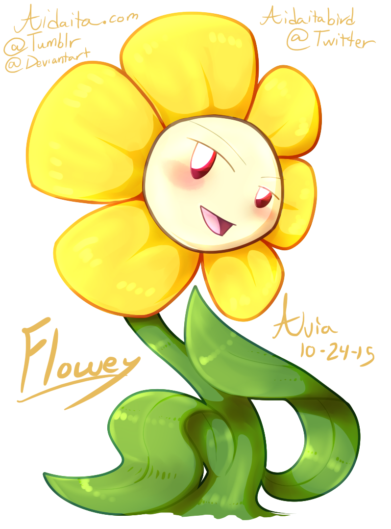 Flowey by Zareidy on DeviantArt