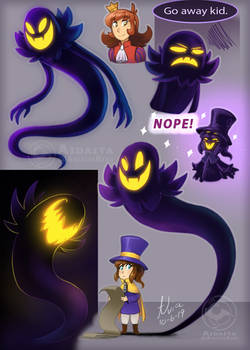 A Hat in Time- Snatcher doodles