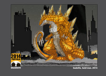 2014/REPOST Godzilla. Gold Lion.
