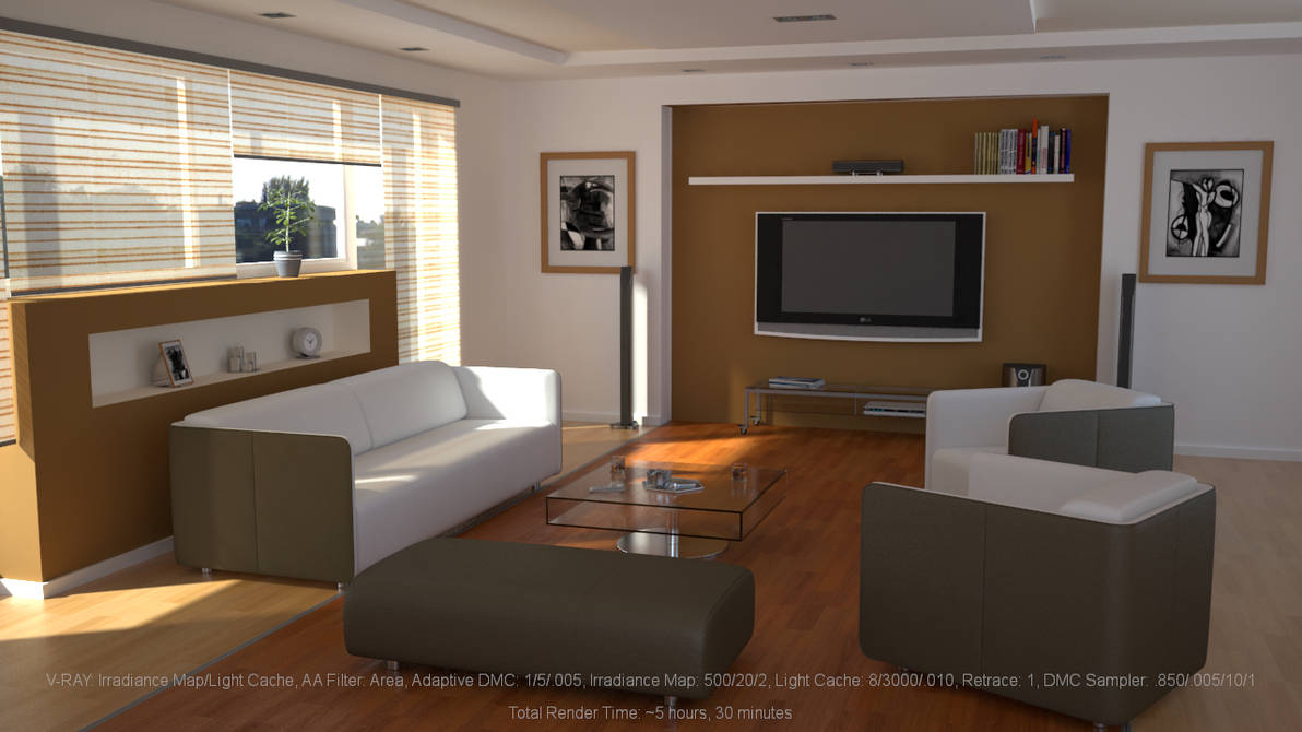 Interior Day: Irradiance Map/Light Cache by hgagne