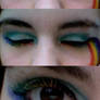 Rainbow Dash makeup