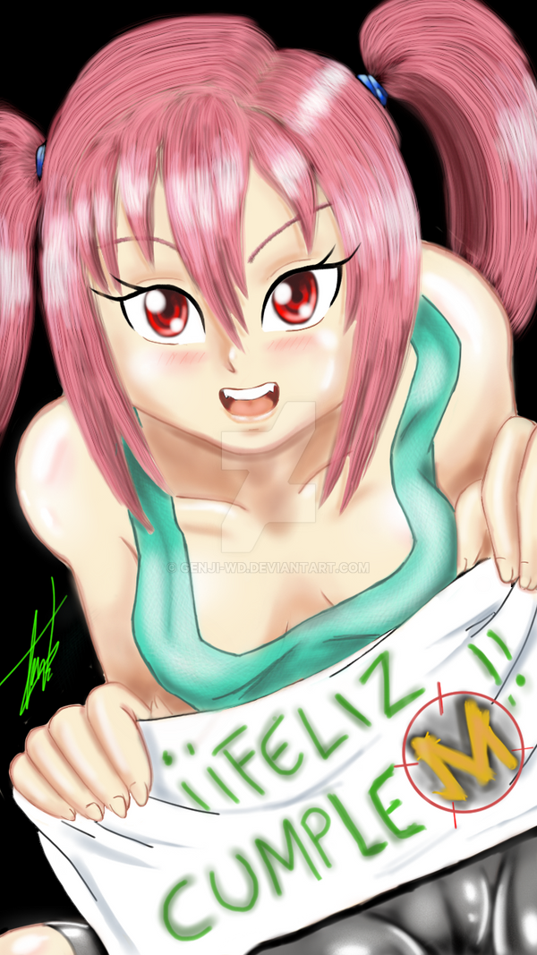 FanArt OC Eliza con dedicatoria