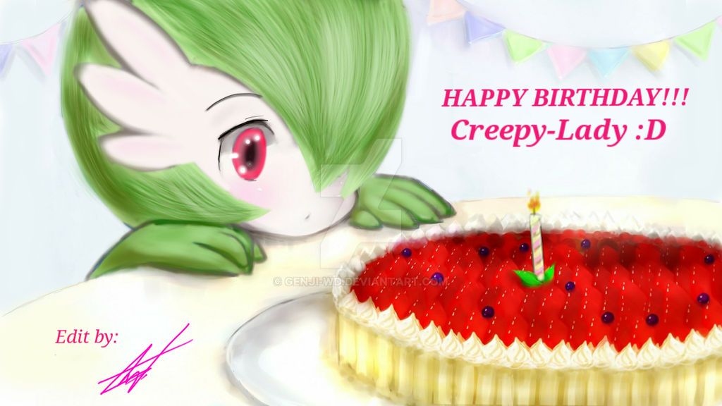 Happy Birthday Creepy-Lady !!!