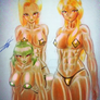 FanArt grupal Super Ci, Shard y Uriena Amazones