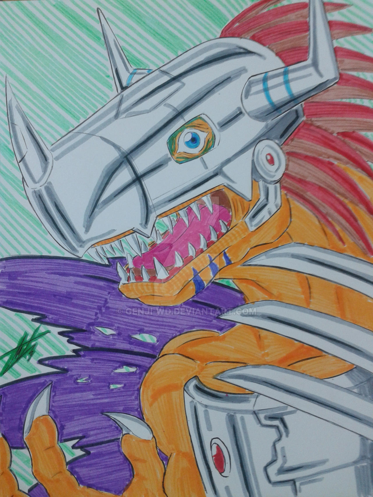 FanArt MetalGreymon