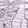 Exeggutor Alola inktober day 10