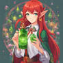 Graceful alchemist whit curse antidote