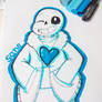 Inktober Final! ~ Blue Soul Sans!