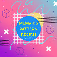 Memphis Pattern Brush #2