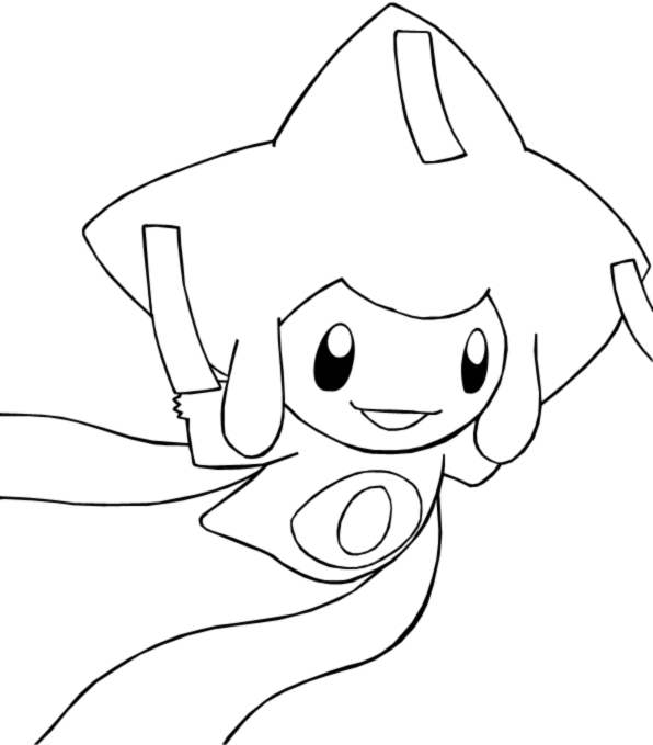 Jirachi Lineart