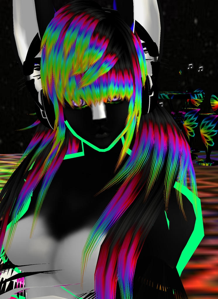 IMVU: Rave Furry by MisfitOfShadows on DeviantArt