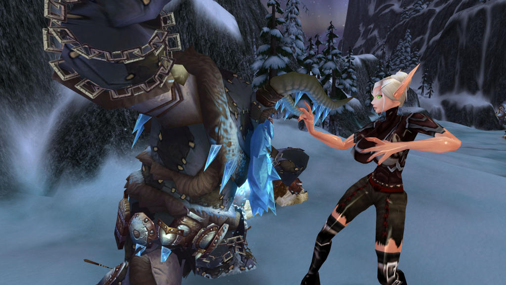 Blood elf Martial Artist by Laaaar on DeviantArt