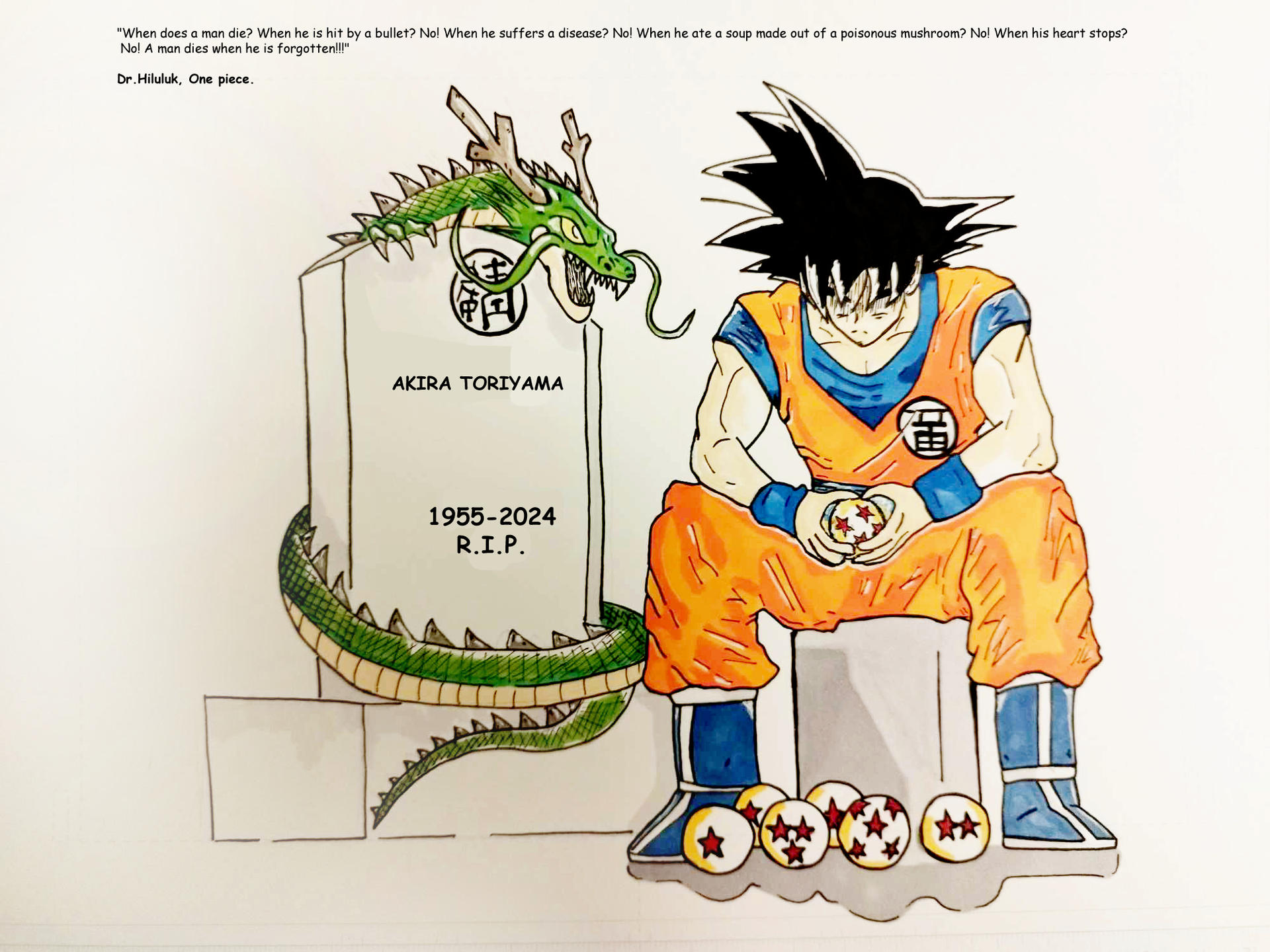 Akira Toriyama Tribute by Dolphinum on DeviantArt