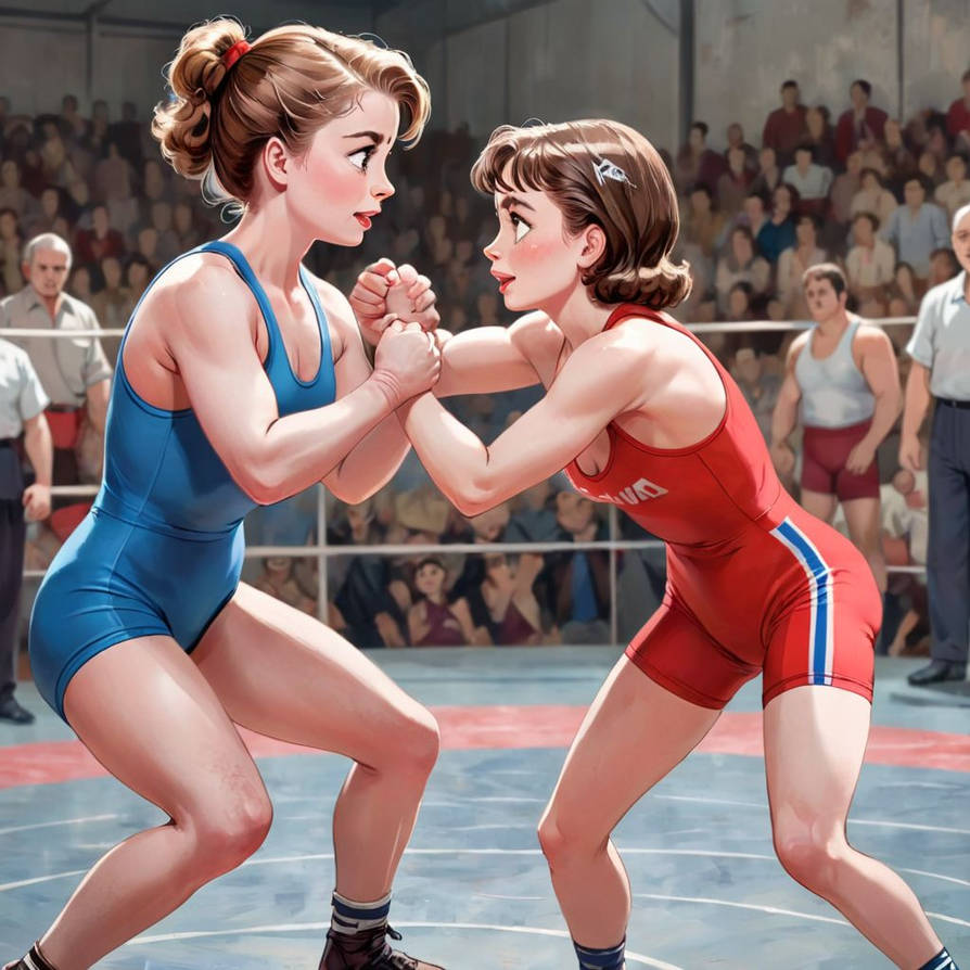 Women Freestyle Wrestling By Moji59 On DeviantArt women-freestyle-wrestling-by-moji59-on-deviantart