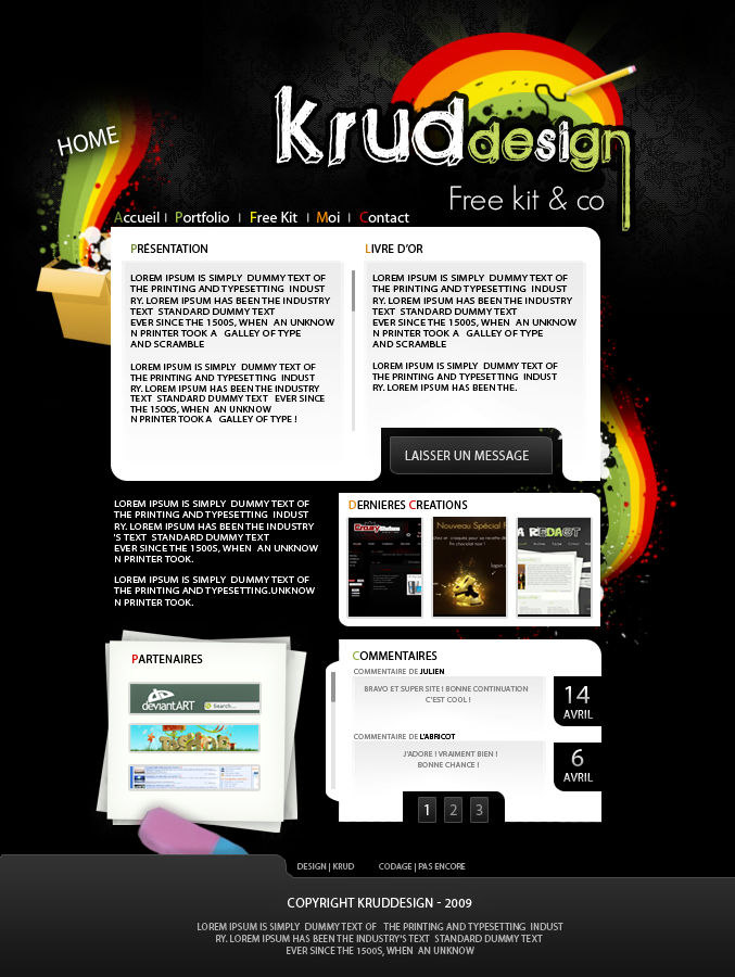 Design Portfolio Krud