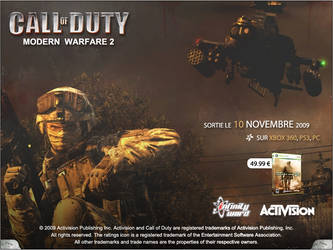 CallOfDuty MW 2 Affiche Battle